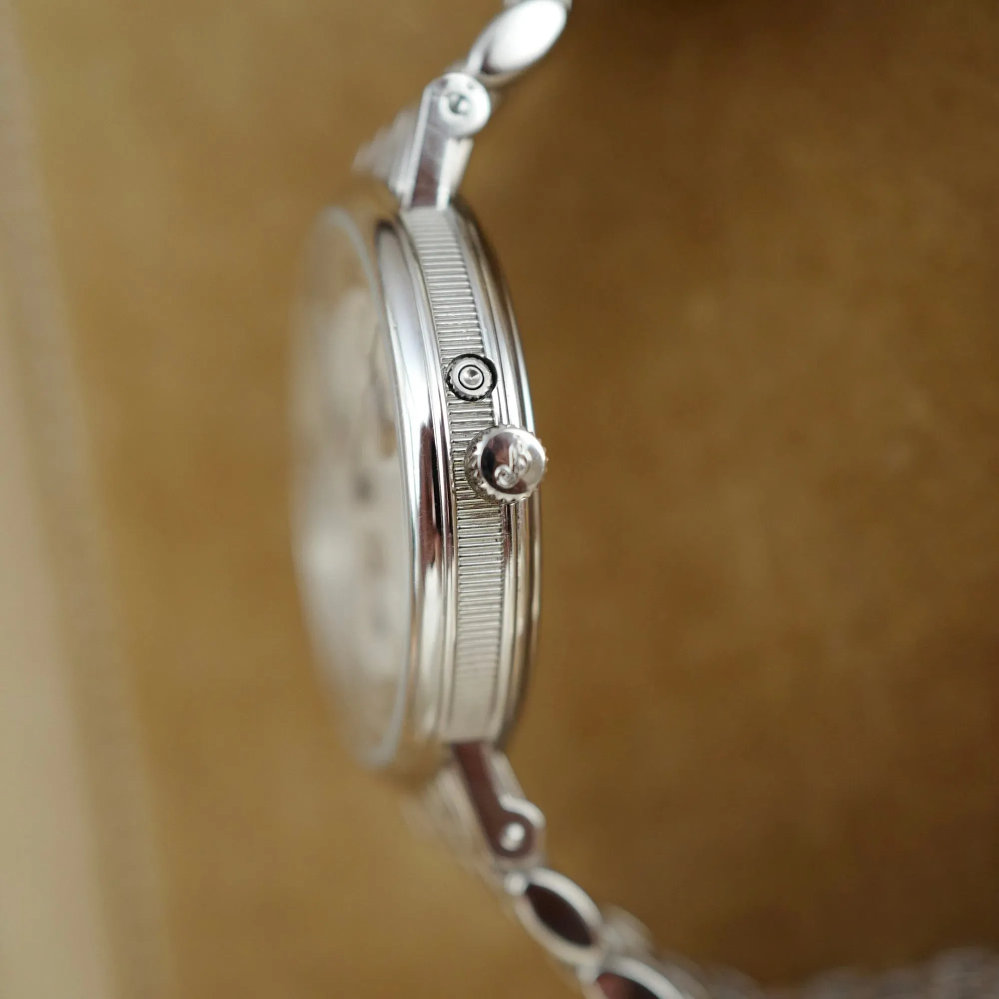 Breguet White Gold Power Reserve Moonphase Classique Ref. 3130 on Bracelet