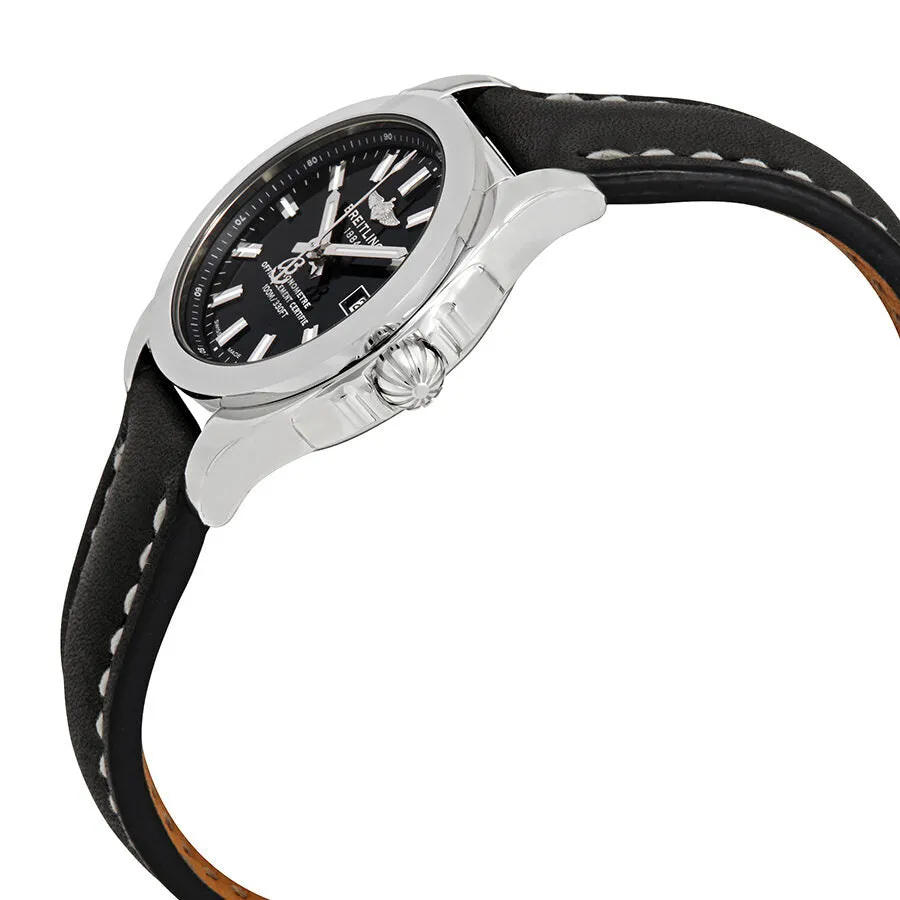 Breitling Galactic Black Dial Ladies Watch W7234812/BE49-477X W7234812-BE49-477X-A12BA.1