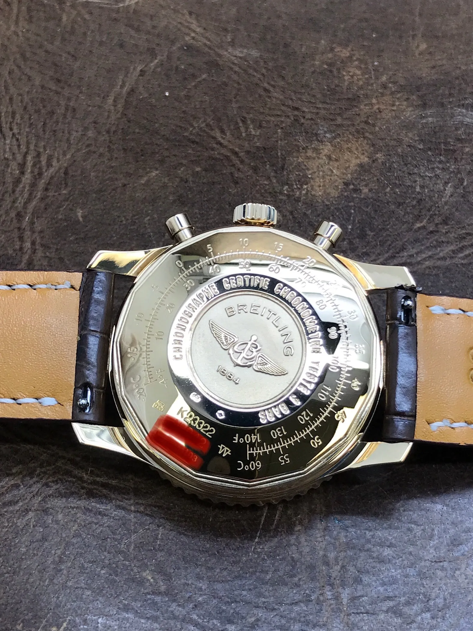Breitling Navitimer K23322 Black Dial Automatic Men's Watch