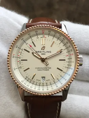 Breitling Navitimer U17325 White Dial Automatic Men's Watch