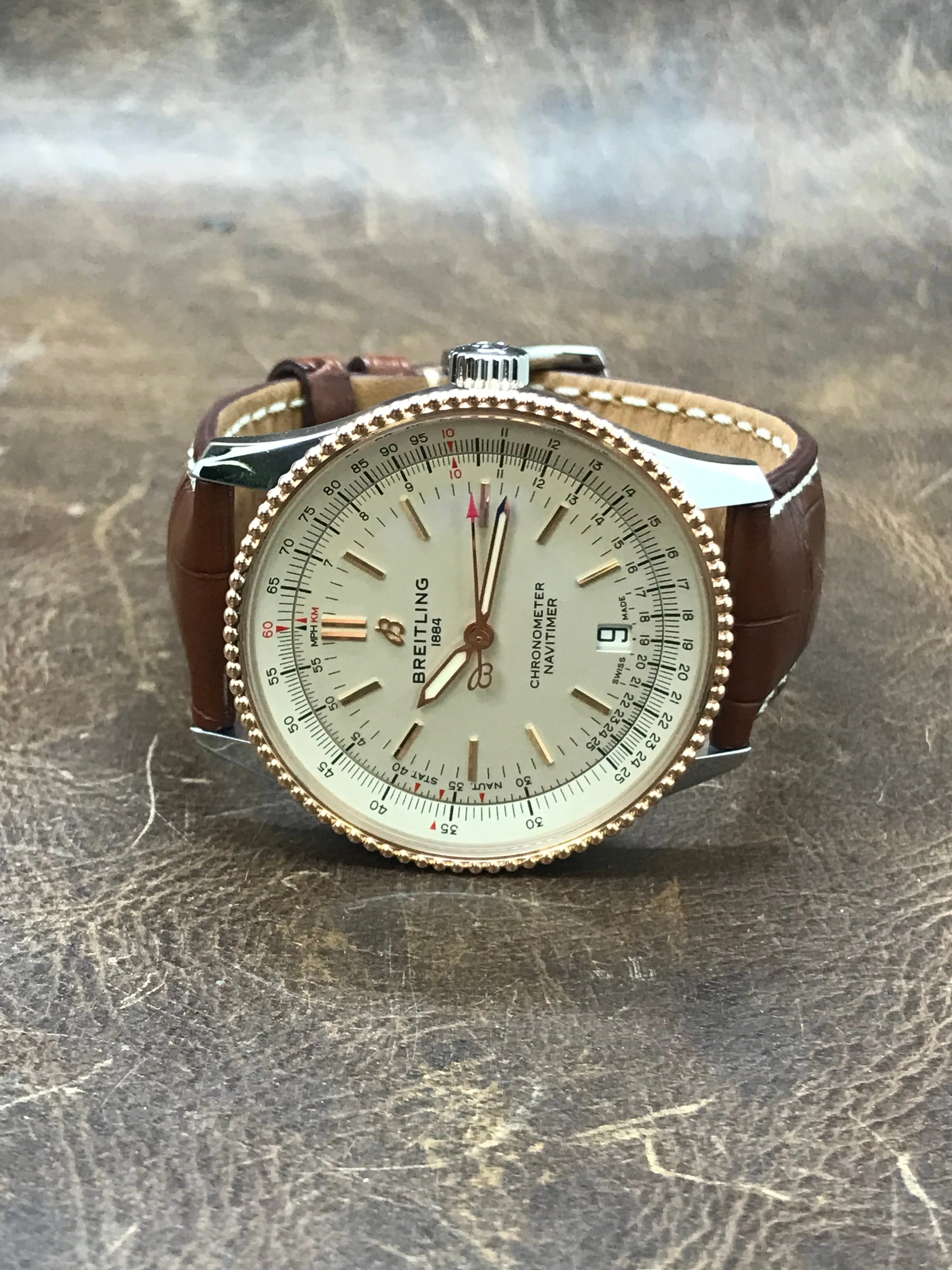 Breitling Navitimer U17325 White Dial Automatic Men's Watch
