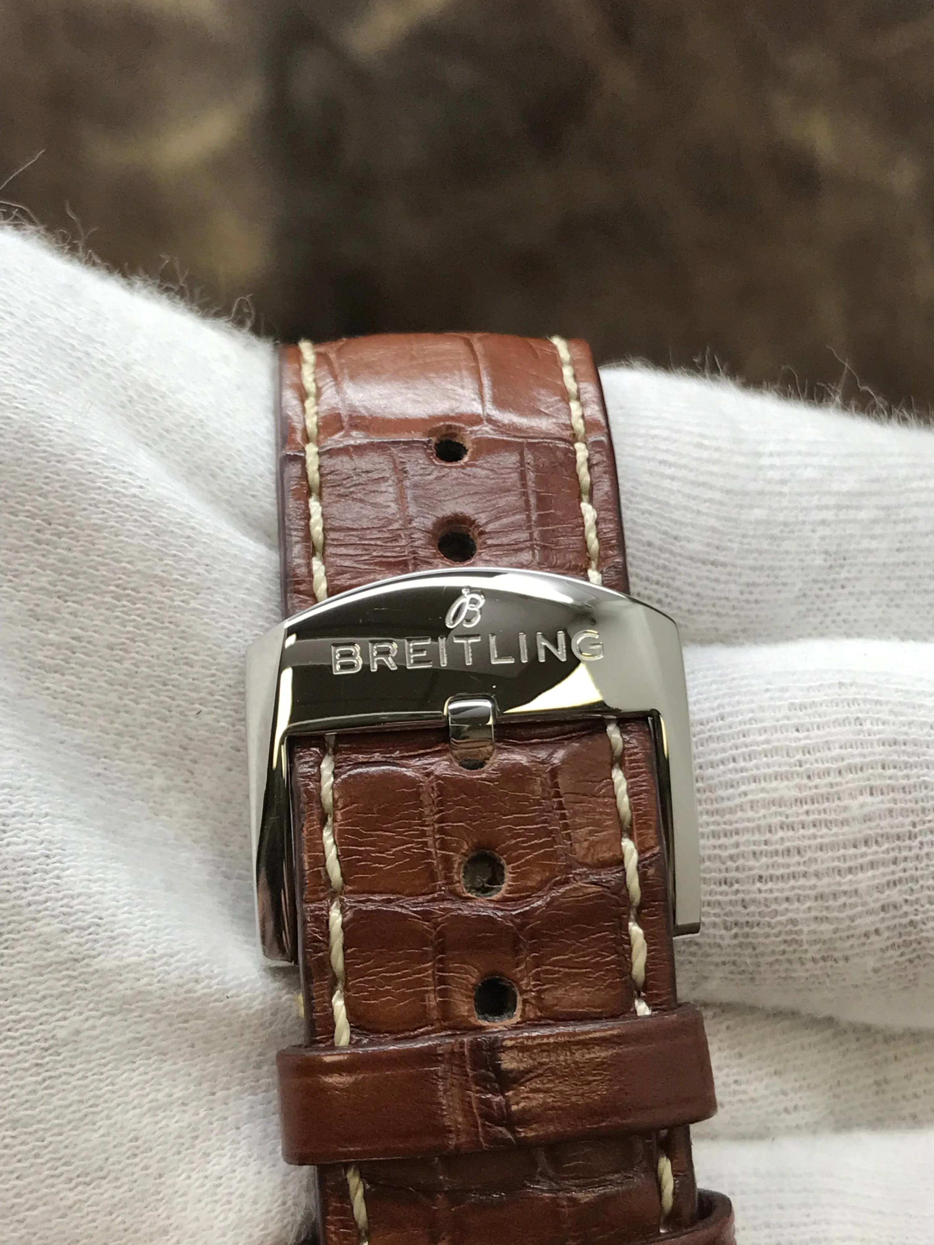 Breitling Navitimer U17325 White Dial Automatic Men's Watch
