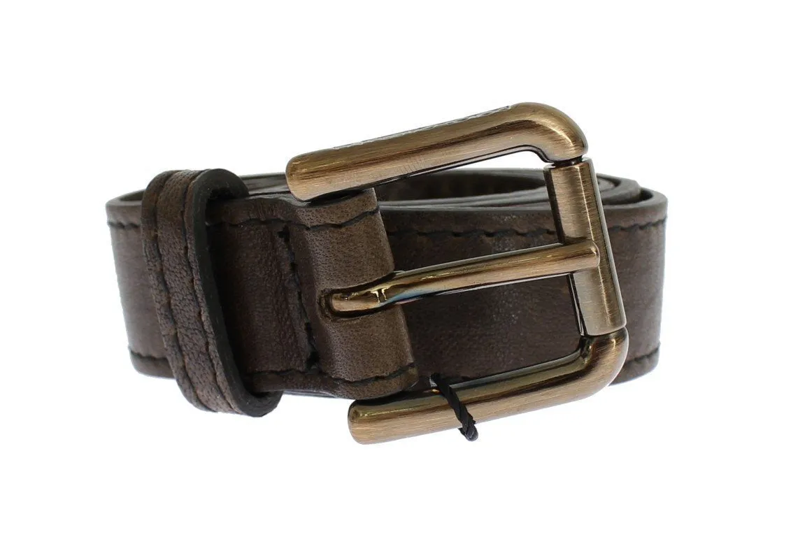 Brown Leather Belt