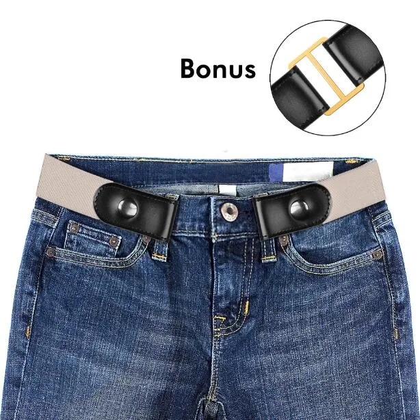 Buckle-Free Adjustable Belts
