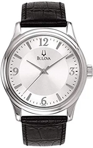Bulova Quartz Silver Dial Men's Watch 96A28