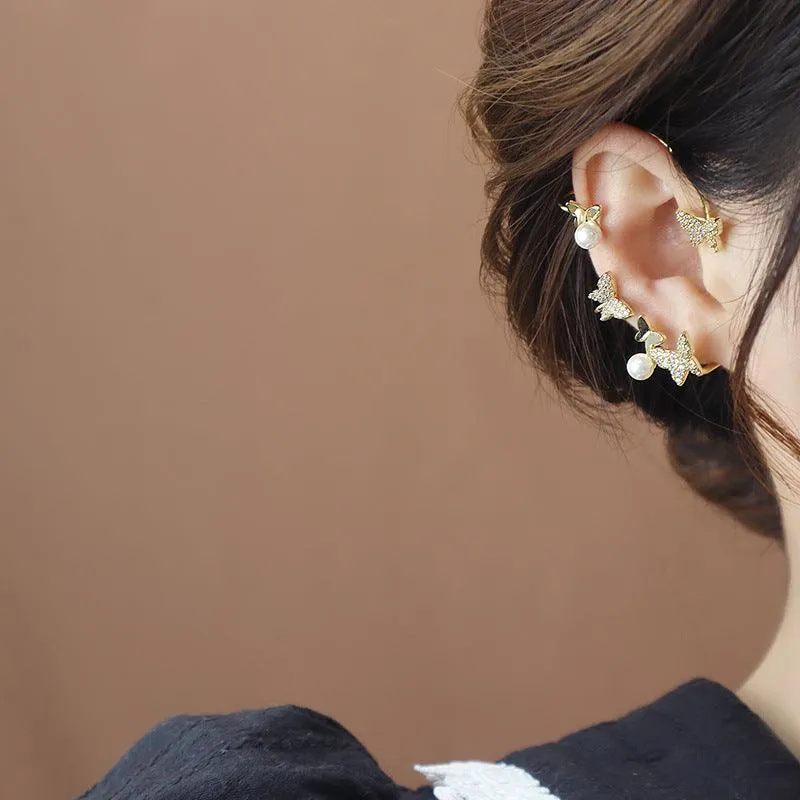 Butterfly Ear Cuffs