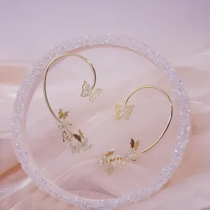 Butterfly Ear Cuffs