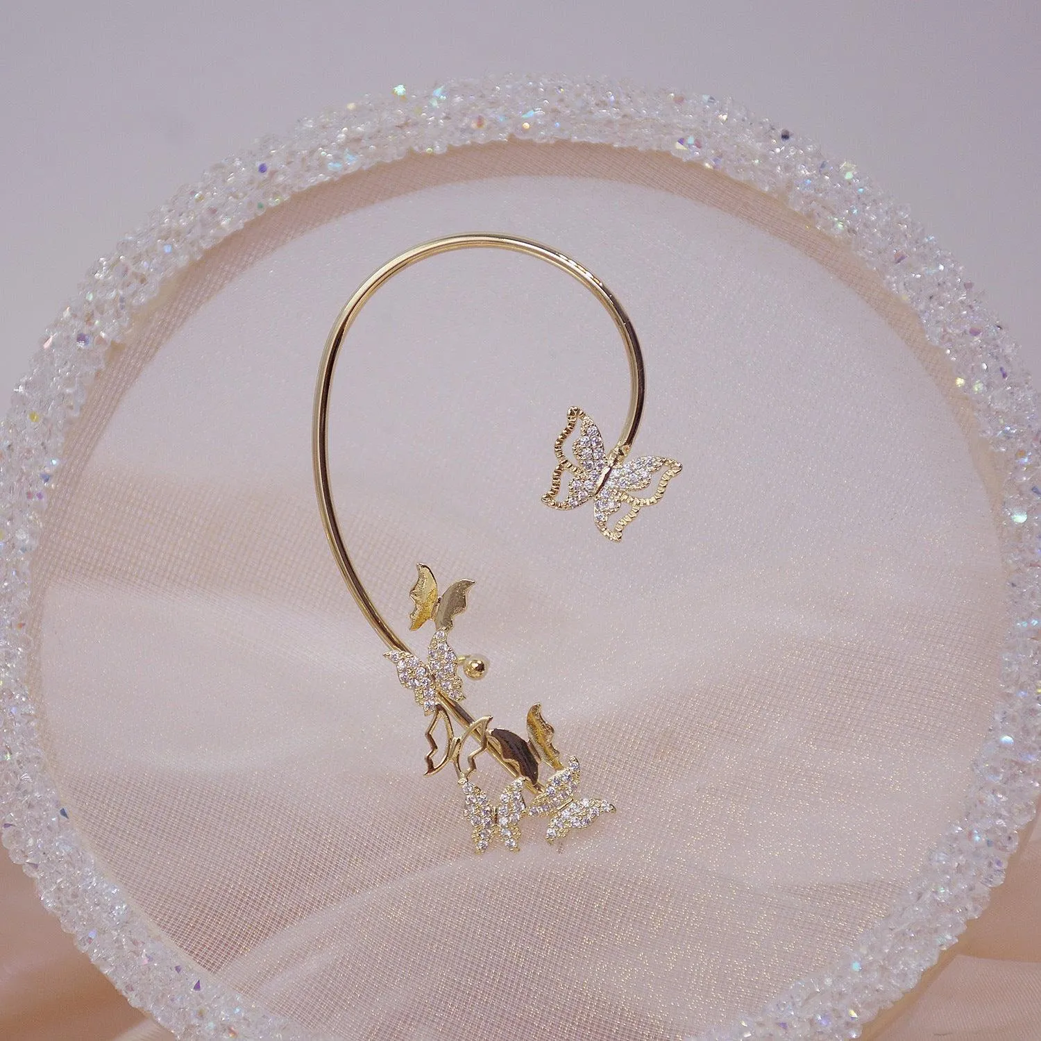 Butterfly Ear Cuffs
