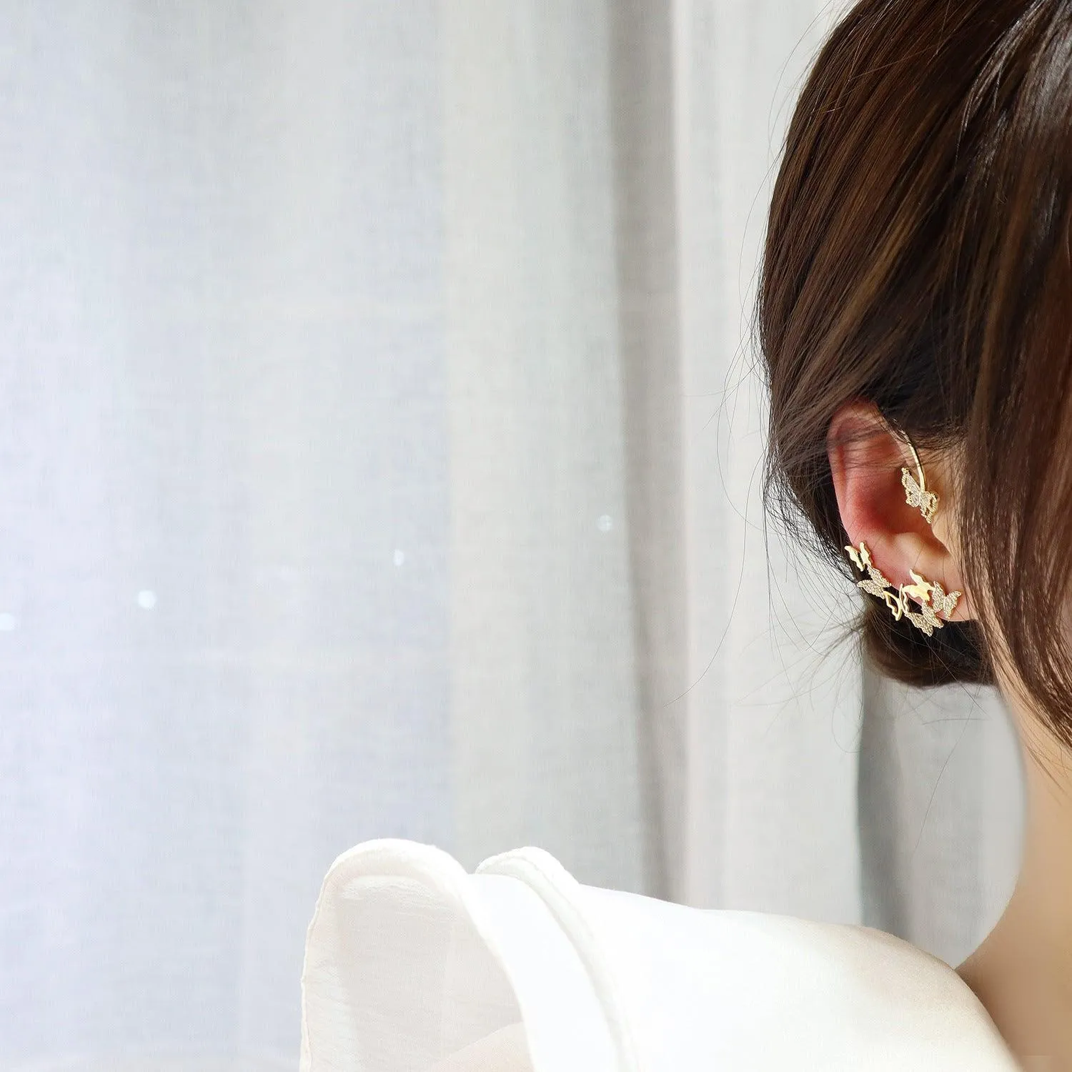 Butterfly Ear Cuffs
