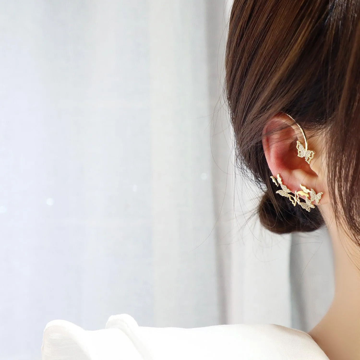 Butterfly Ear Cuffs