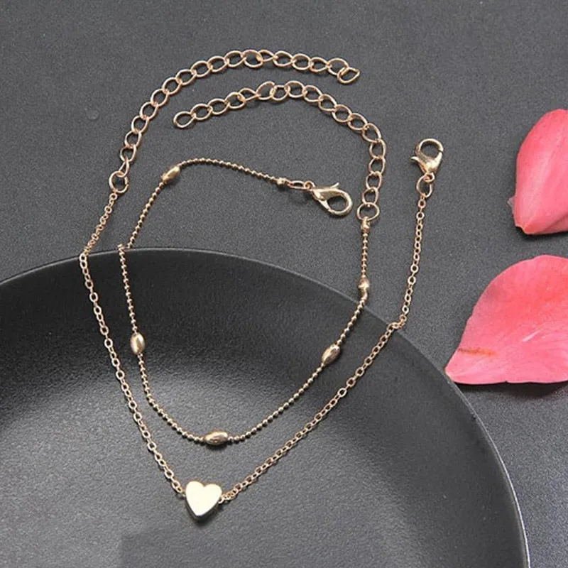 Butterfly Pendant Anklets