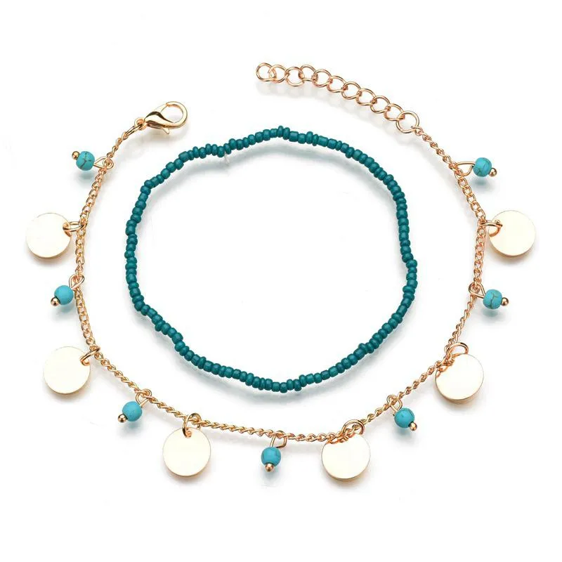 Butterfly Pendant Anklets
