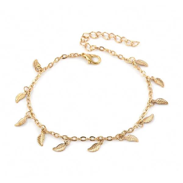 Butterfly Pendant Anklets