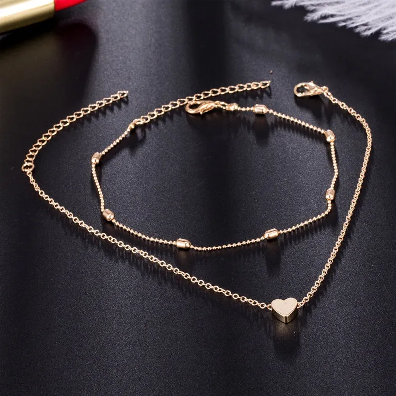 Butterfly Pendant Anklets