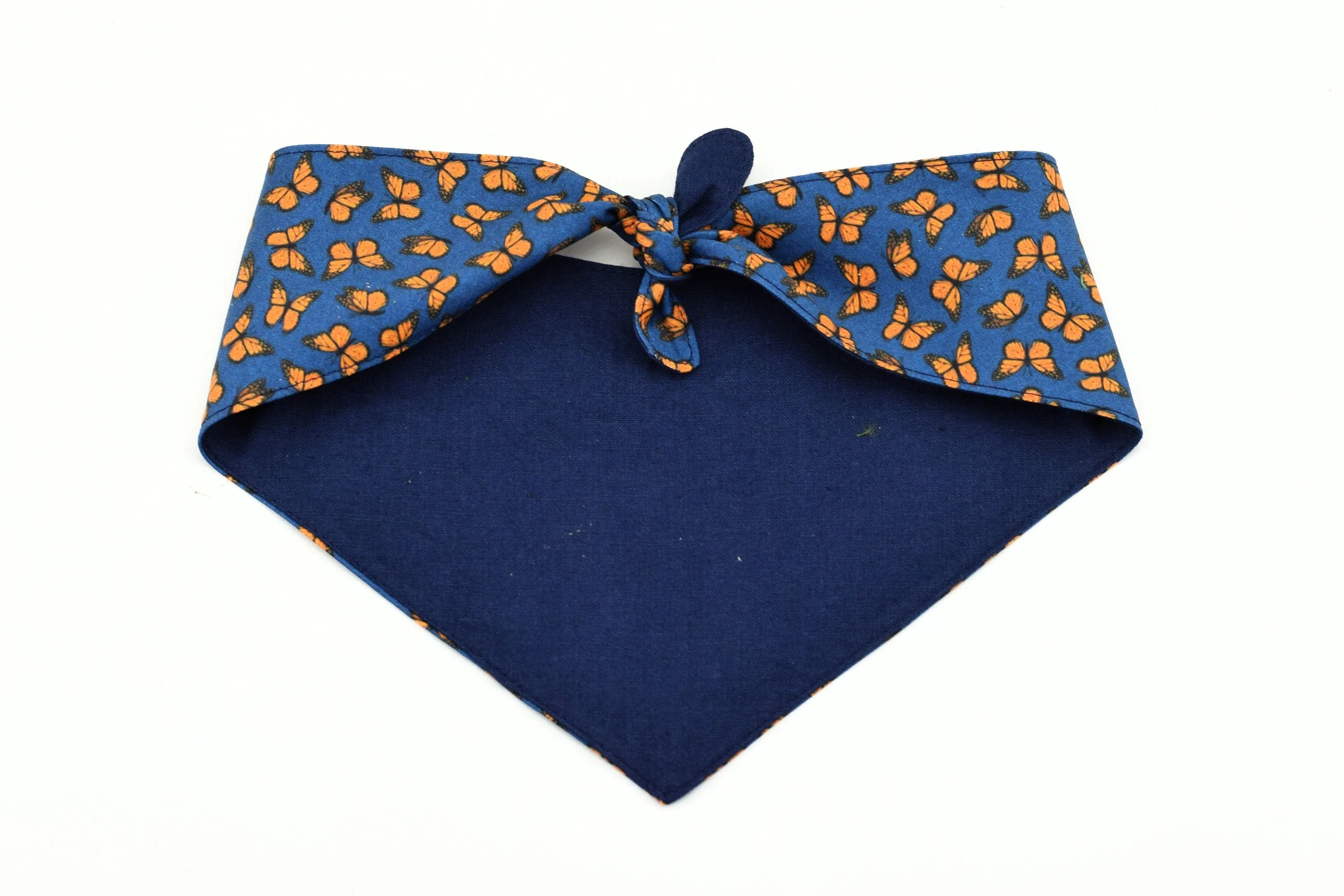 Butterfly Tie-On Dog Bandana - Monarch