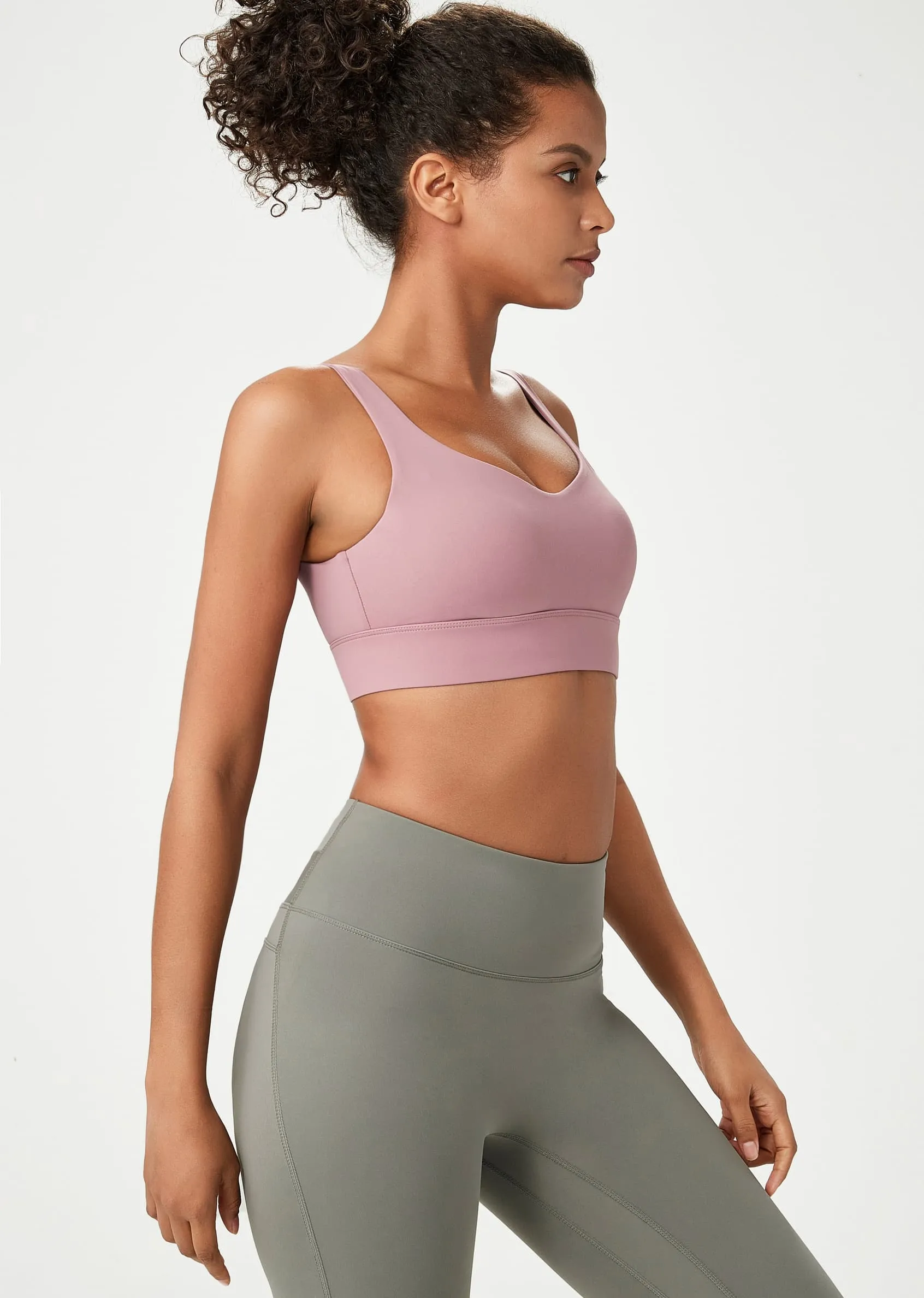 Buttery Soft Dash Everyday Sports Bra With Moulded Cups & Clasp