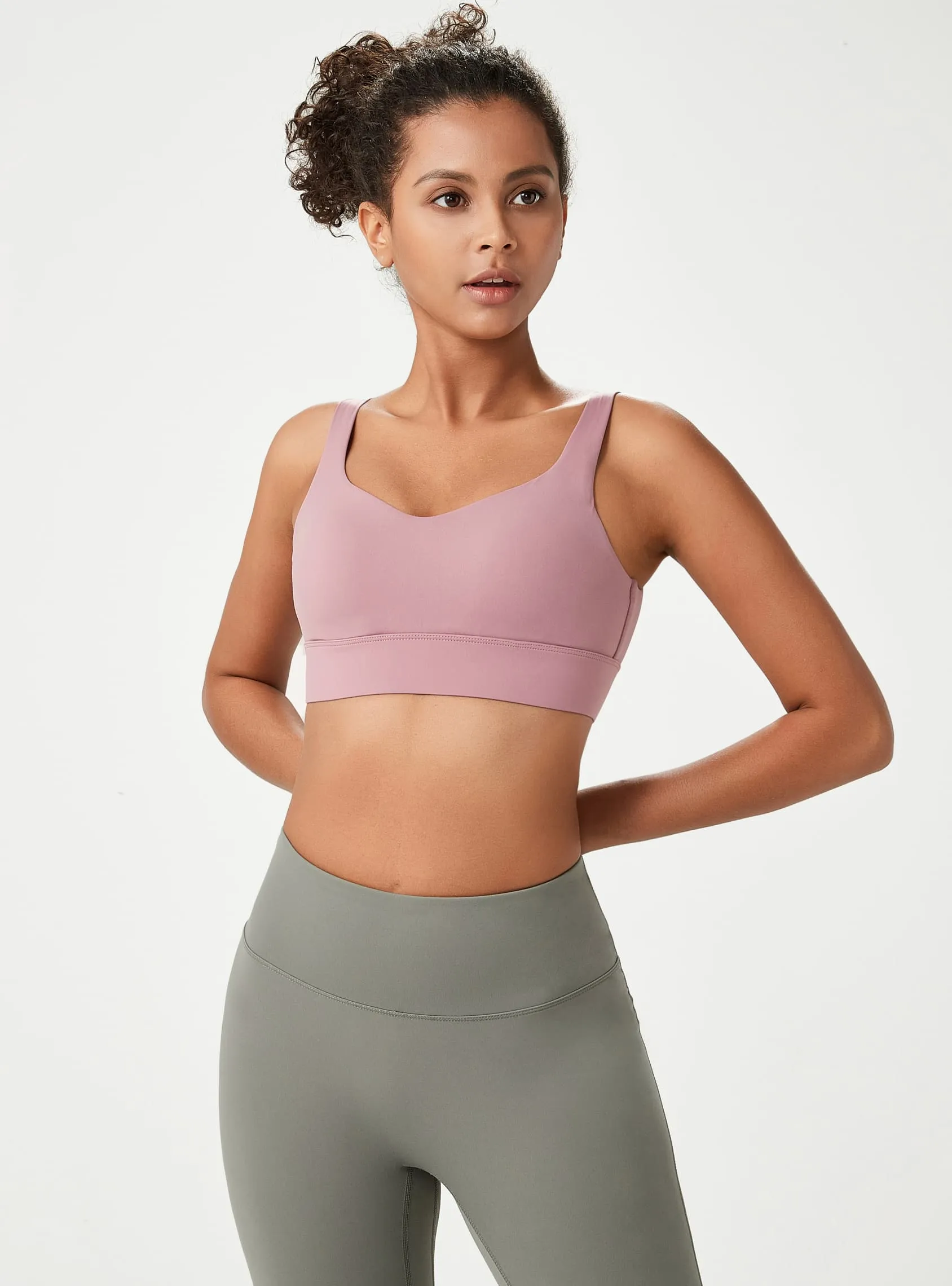 Buttery Soft Dash Everyday Sports Bra With Moulded Cups & Clasp