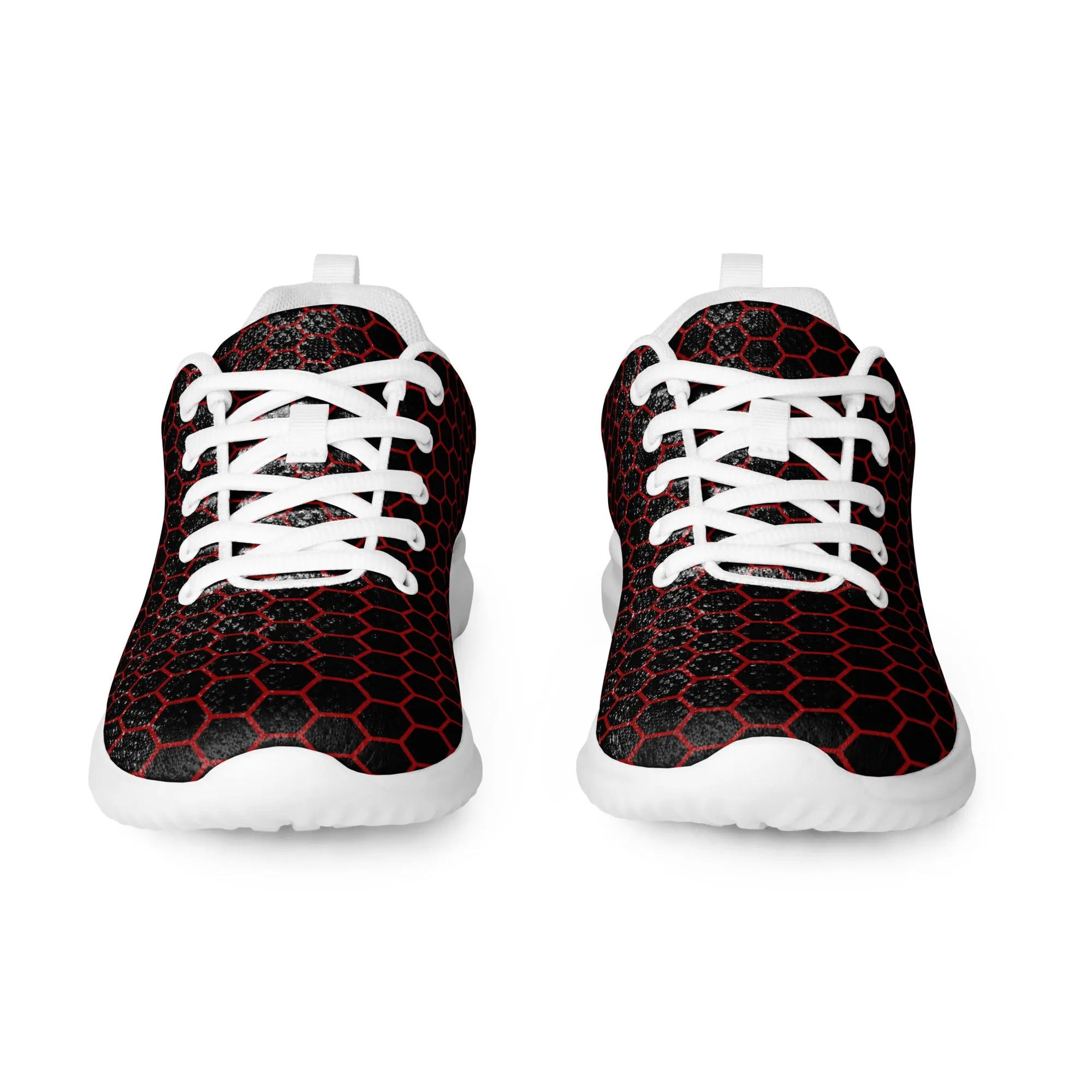 Buzzworthy Honeycomb Hive Red Athletic Shoes