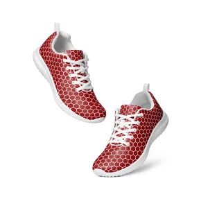 Buzzworthy Honeycomb Hive Red Athletic Shoes