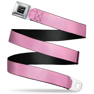 C6 Seatbelt Belt - Baby Pink Webbing