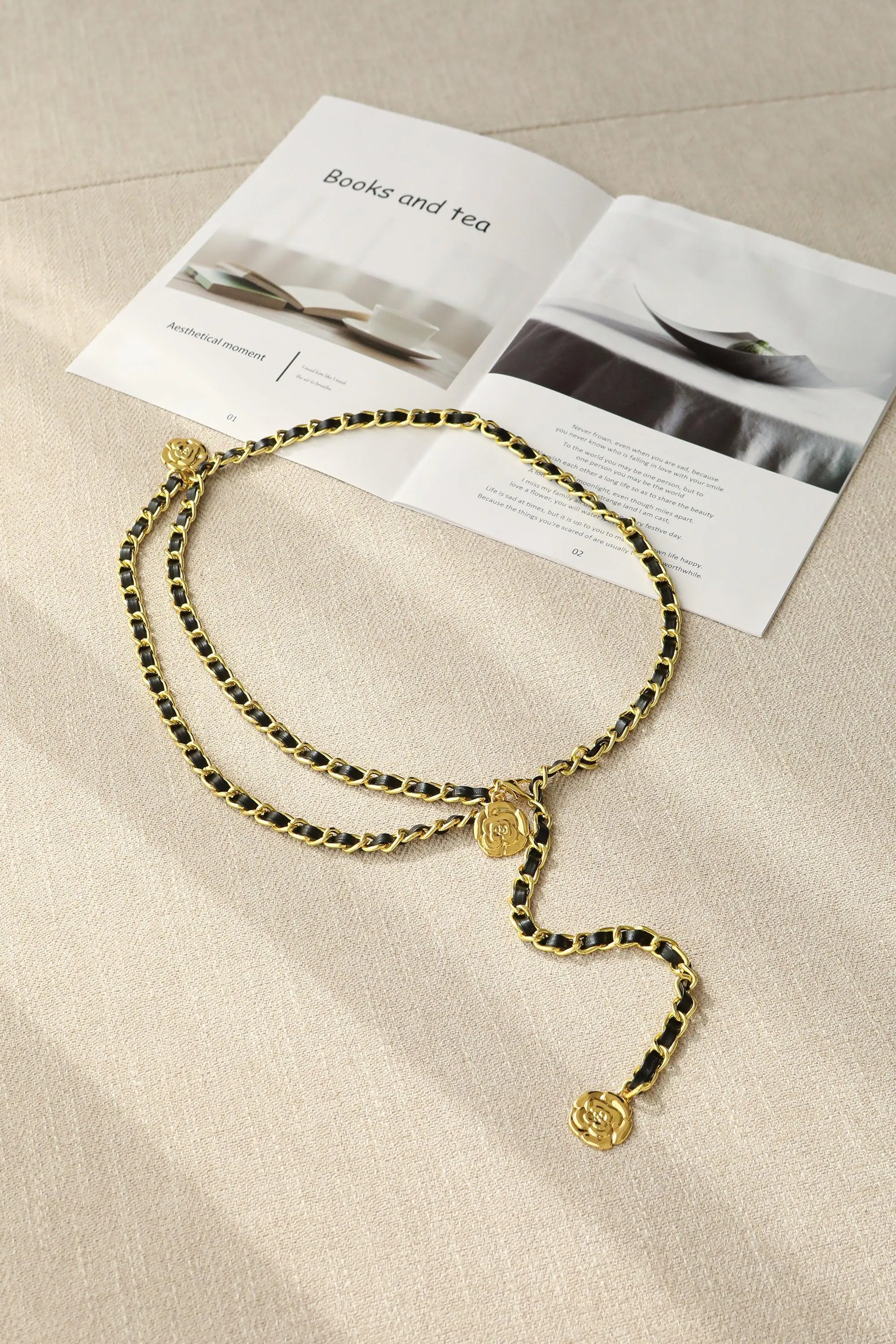 Camellia Waist Chain
