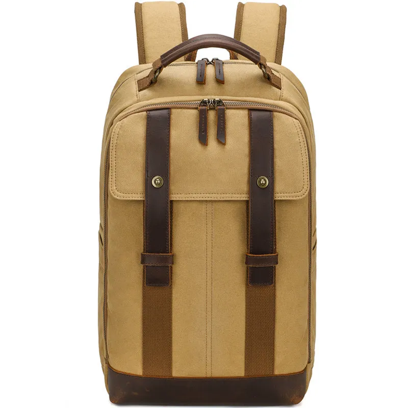 Canvas 15.inch Backpacks Large Capacity Men's Backpack
