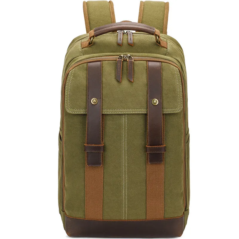 Canvas 15.inch Backpacks Large Capacity Men's Backpack