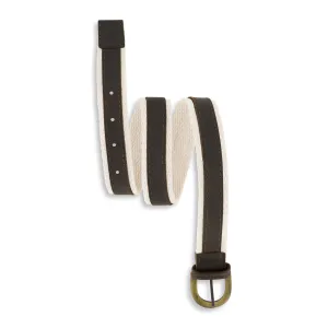 Canvas Belt -- Stone