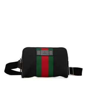 Canvas Techno Web Belt Bag