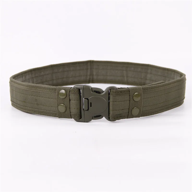 Canvas Web Belt | Alloy Buckle