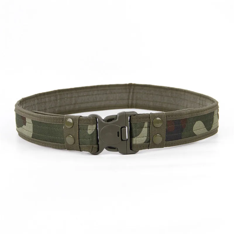 Canvas Web Belt | Alloy Buckle