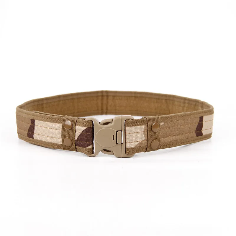 Canvas Web Belt | Alloy Buckle