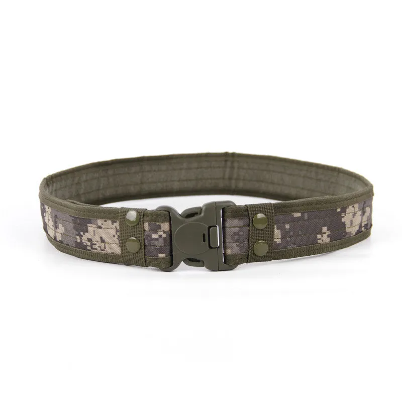 Canvas Web Belt | Alloy Buckle
