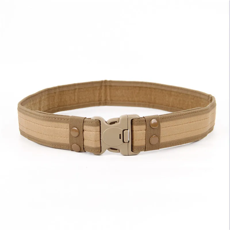 Canvas Web Belt | Alloy Buckle