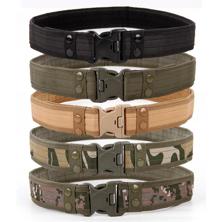 Canvas Web Belt | Alloy Buckle