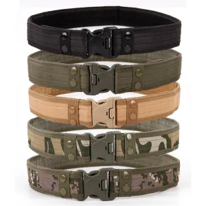 Canvas Web Belt | Alloy Buckle