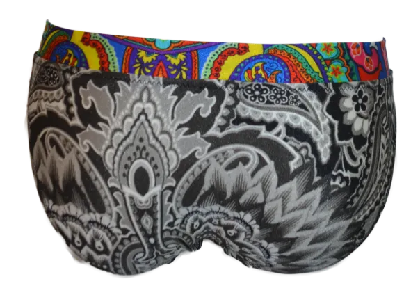 Carnaval print regular Bikini bottom