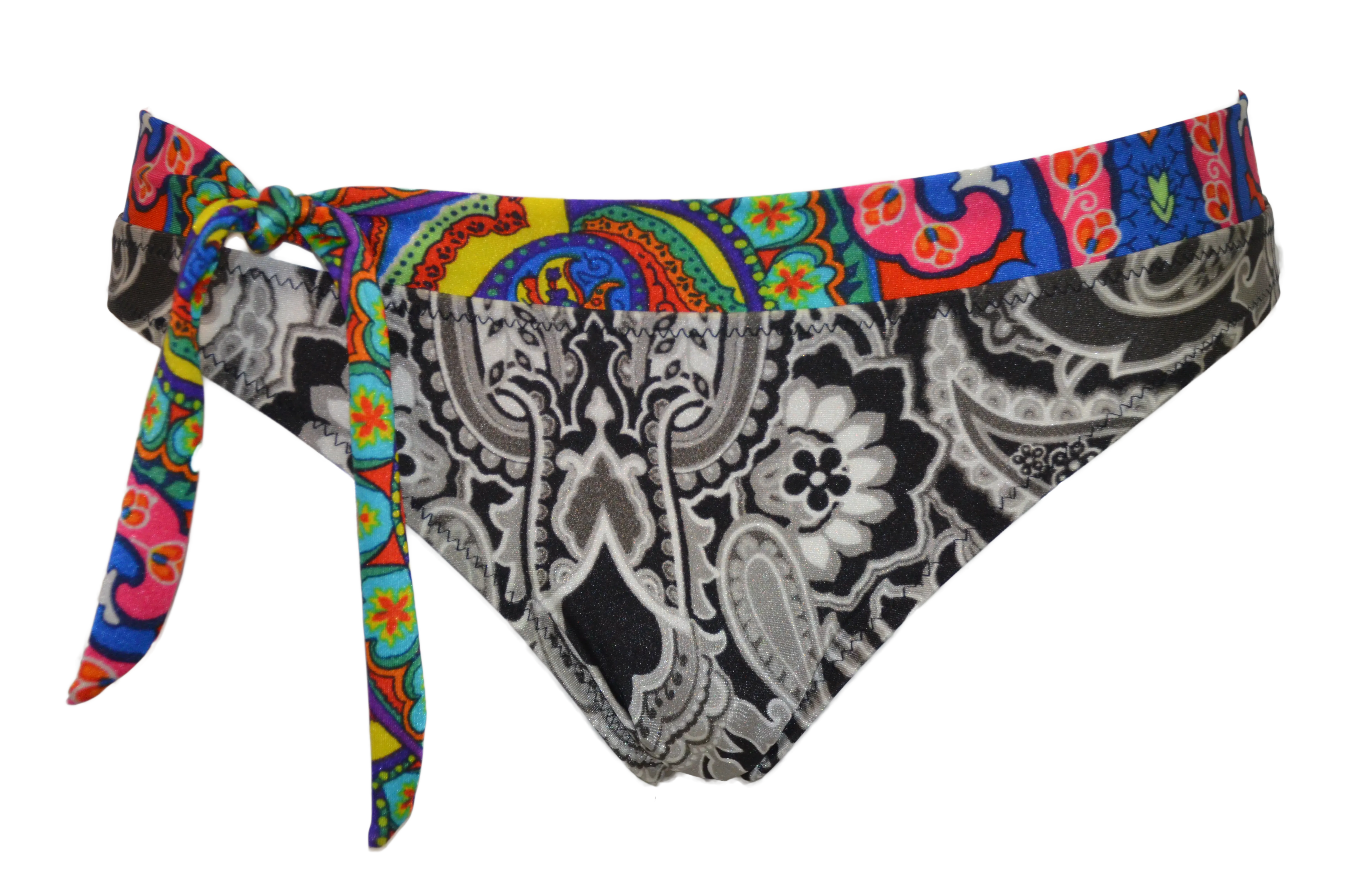 Carnaval print regular Bikini bottom