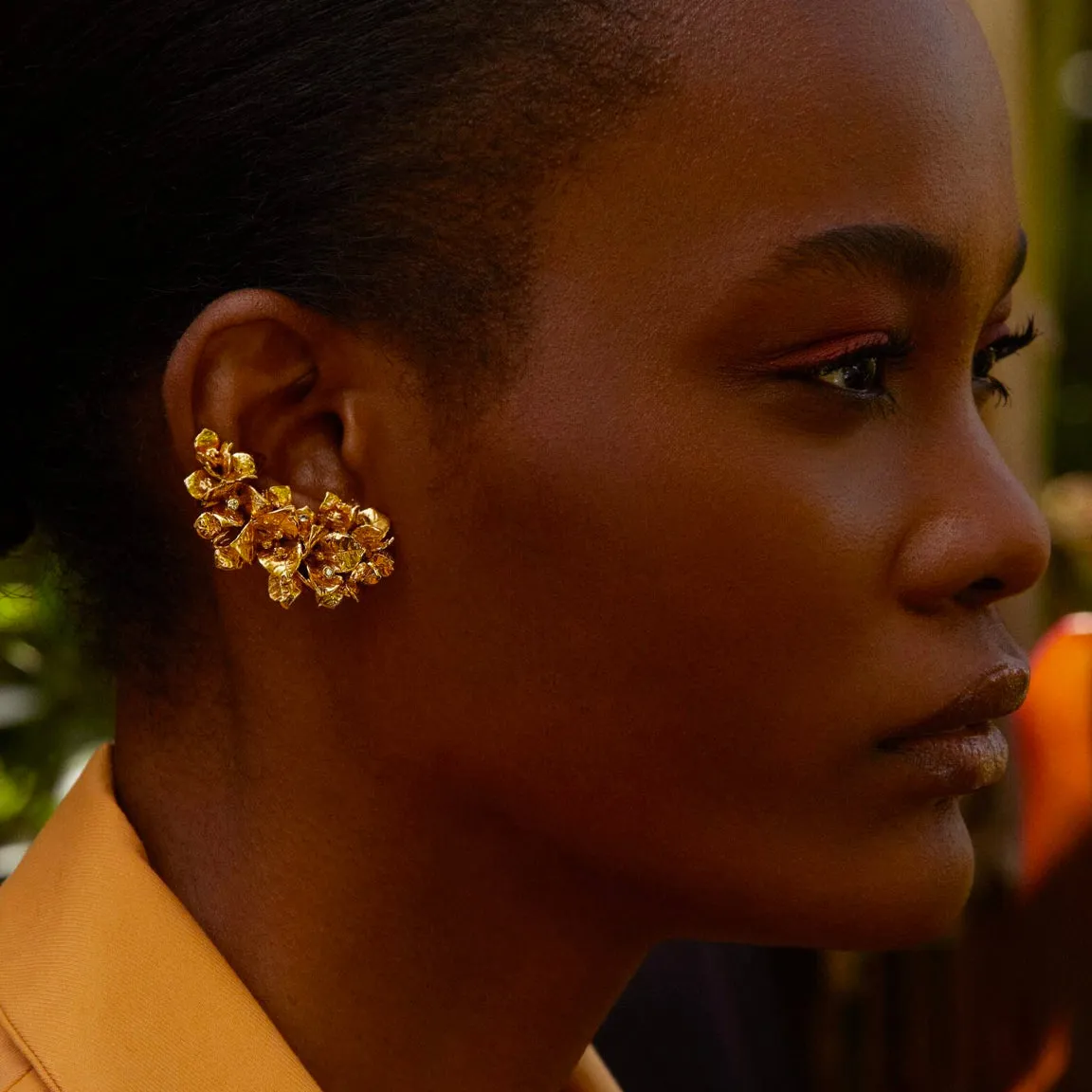 Carolina Curado Bougainvillea Ear Cuffs