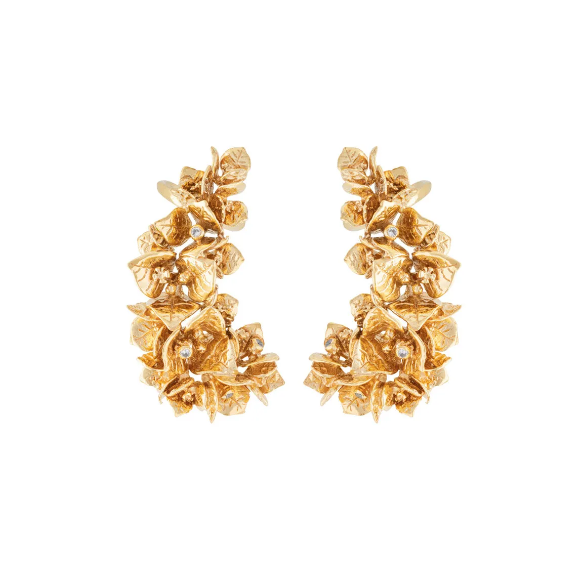 Carolina Curado Bougainvillea Ear Cuffs