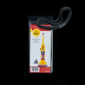 Carpet Pro CPBU1, CPBU-B2 Bagless Upright OEM Flat Belt (2 Pack)