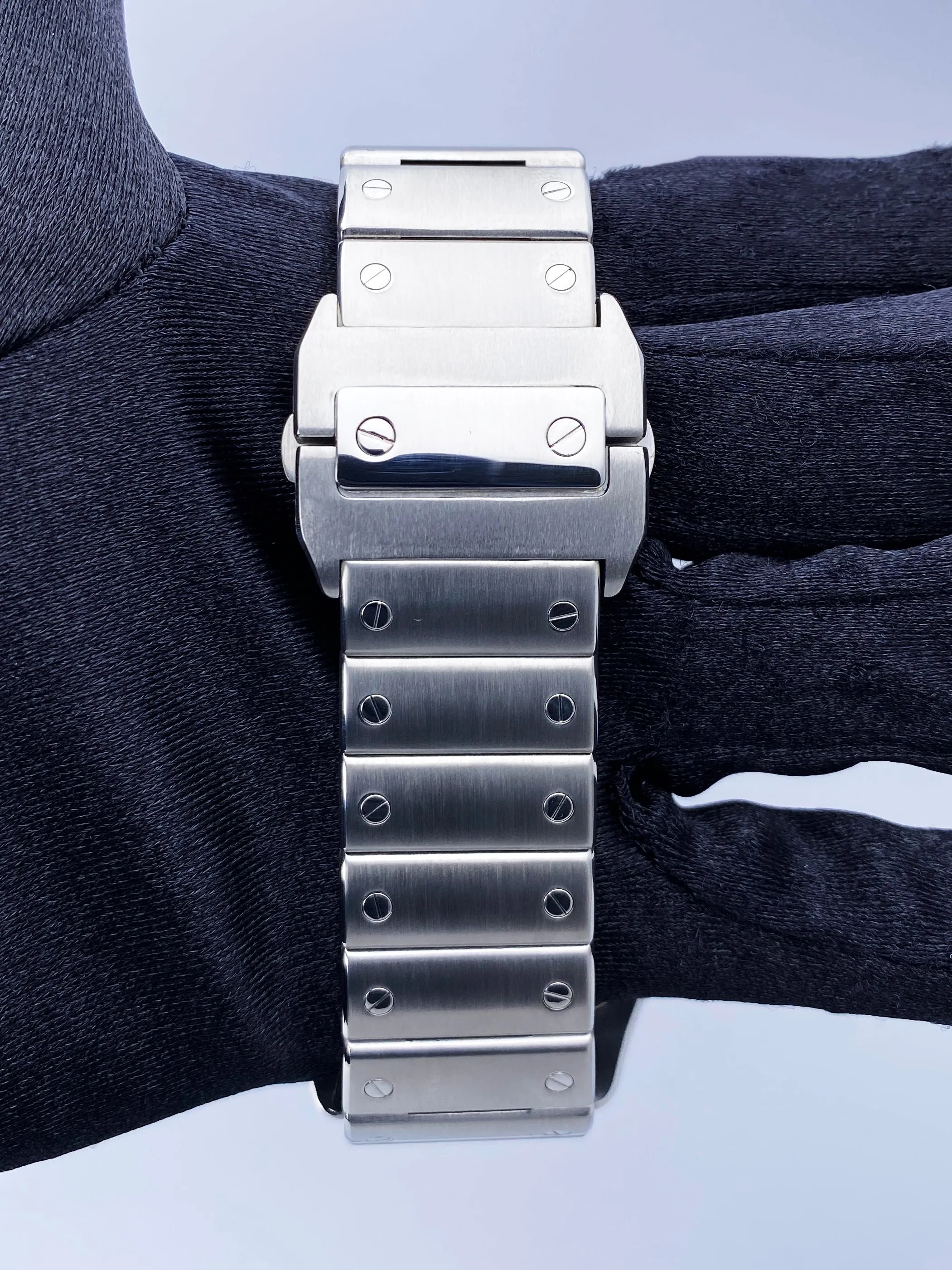 Cartier Santos-100 2656 XL W200737G Stainless Steel Mens Watch