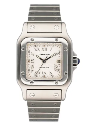 Cartier Santos Galbee W20040D6 Stainless Steel Ladies Watch