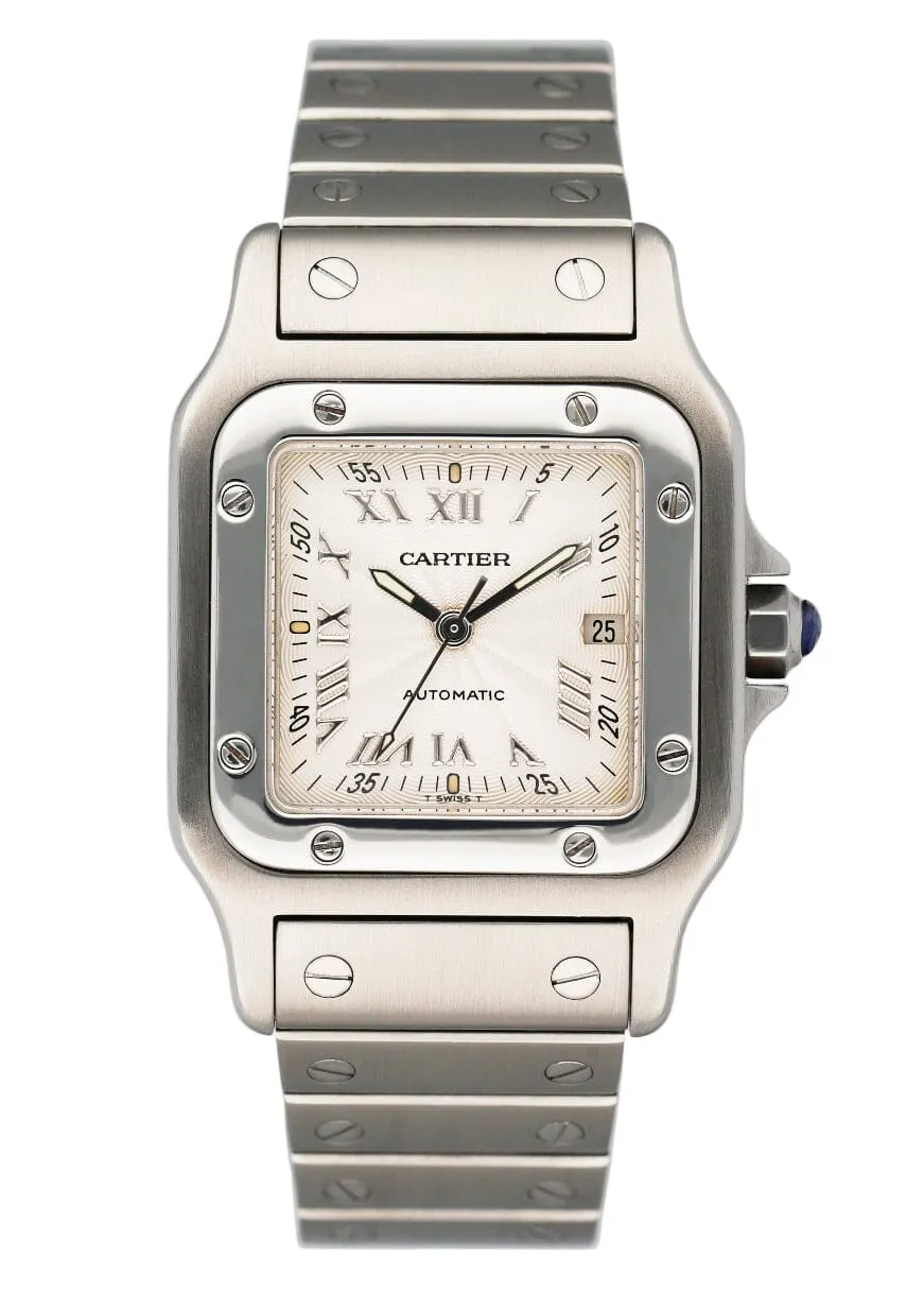 Cartier Santos Galbee W20040D6 Stainless Steel Ladies Watch
