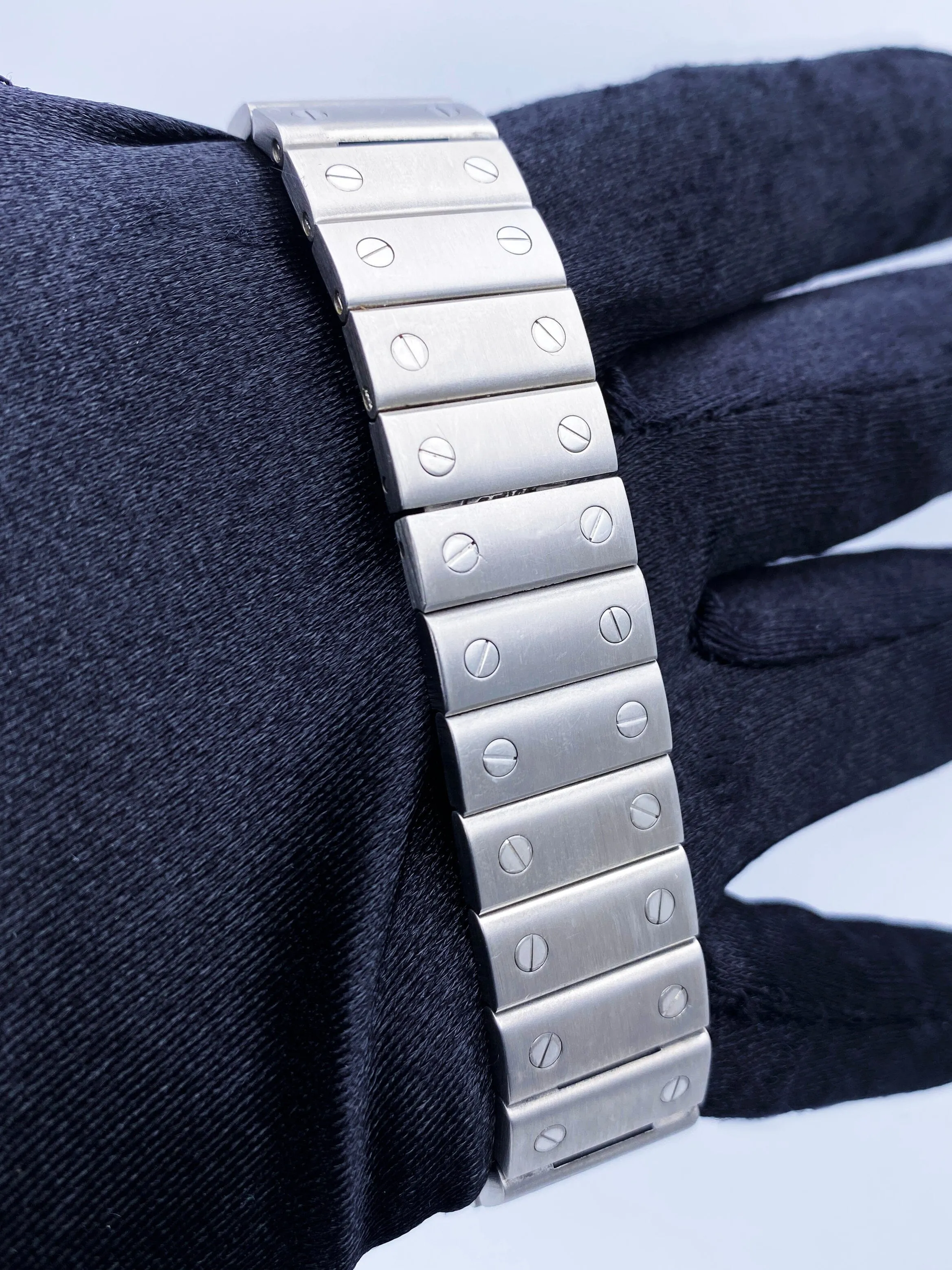 Cartier Santos Galbee W20040D6 Stainless Steel Ladies Watch