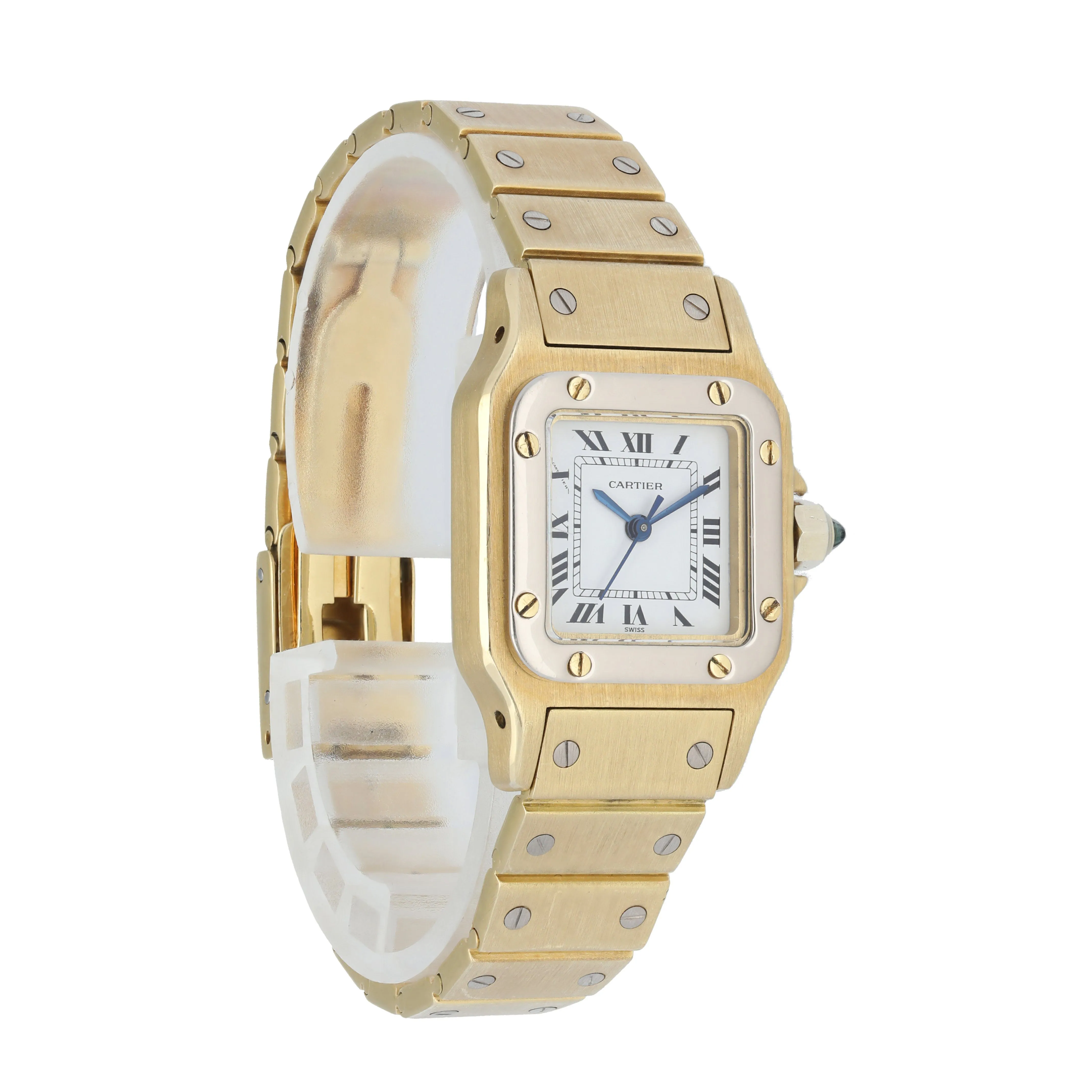 Cartier Santos Galbee Yellow gold Ladies Watch