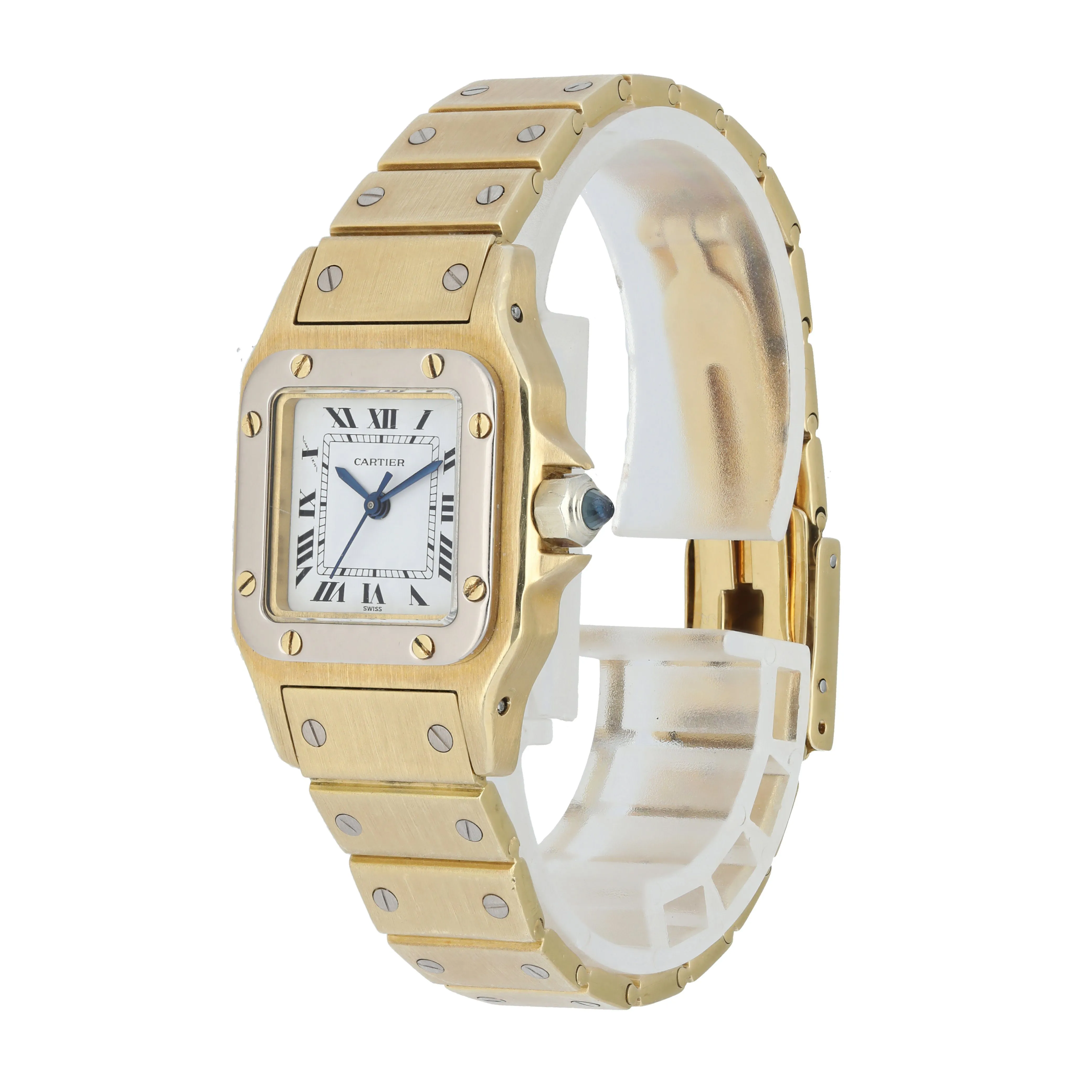 Cartier Santos Galbee Yellow gold Ladies Watch