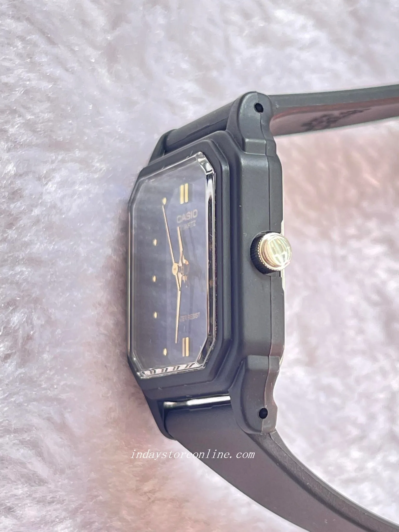 Casio Analog Women's Watch LQ-142E-2A Analog Resin Band Resin Glass Water Resistance