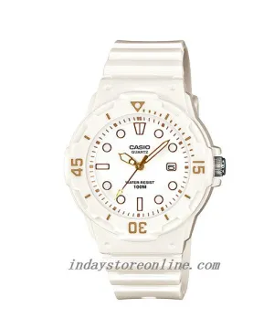 Casio Analog Women's Watch LRW-200H-7E2 Analog Resin Band Resin Glass Water Resistance