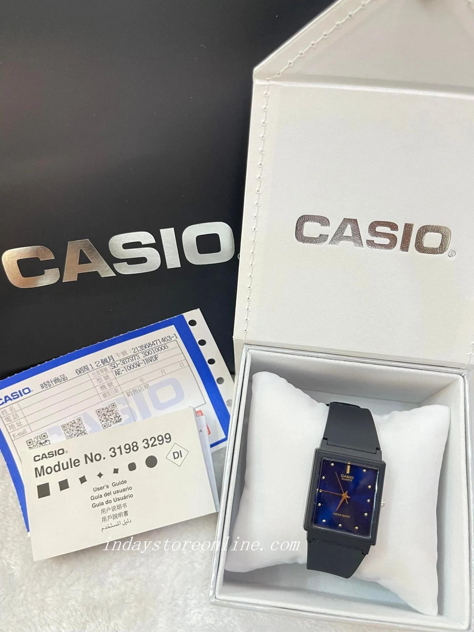 Casio Analog Women's Watch MQ-38-2A Analog Resin Band Resin Glass Water Resistance